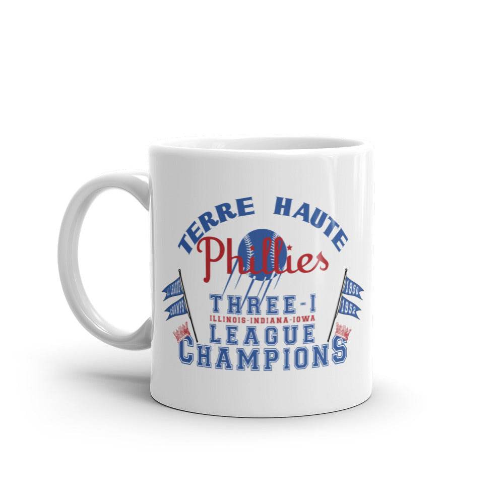 Terre Haute Phillies Baseball - Terre Haute Indiana  -  Coffee mug - EdgyHaute