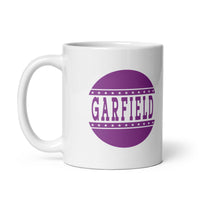 Garfield HS Purple Eagles - button design  -  Coffee mug (white) - EdgyHaute