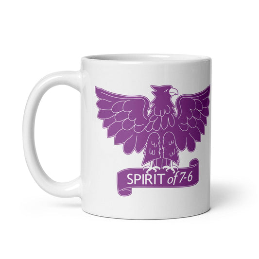 Garfield HS Purple Eagles - Spirit of 7-6  -  Coffee mug (white) - EdgyHaute