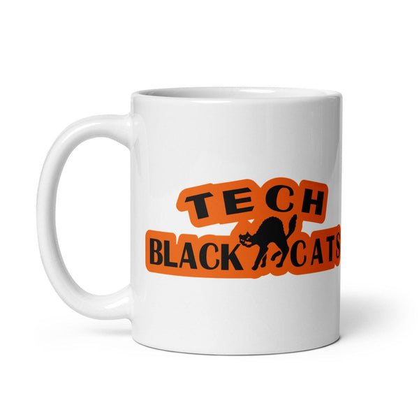 Gerstmeyer HS Black Cats - Tech Black Cats  -  Coffee mug (white) - EdgyHaute