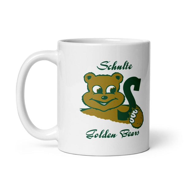 Schulte HS Golden Bears - golden bears design  -  Coffee mug (white) - EdgyHaute