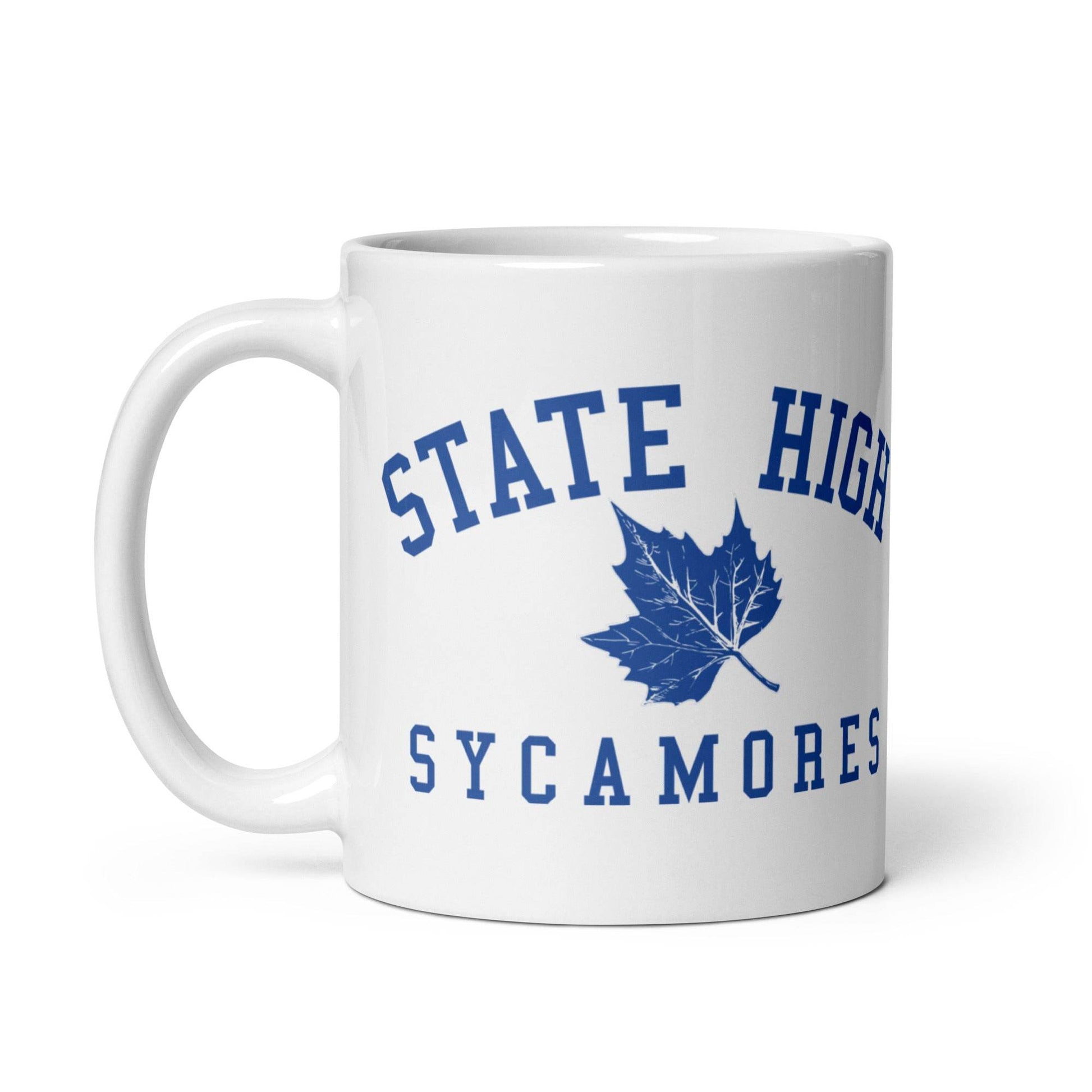 State High Sycamores (ISU Laboratory School) - Sycamores  -  Coffee mug (white) - EdgyHaute