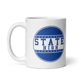 State High Sycamores (ISU Laboratory School) - button design  -  Coffee mug (white) - EdgyHaute