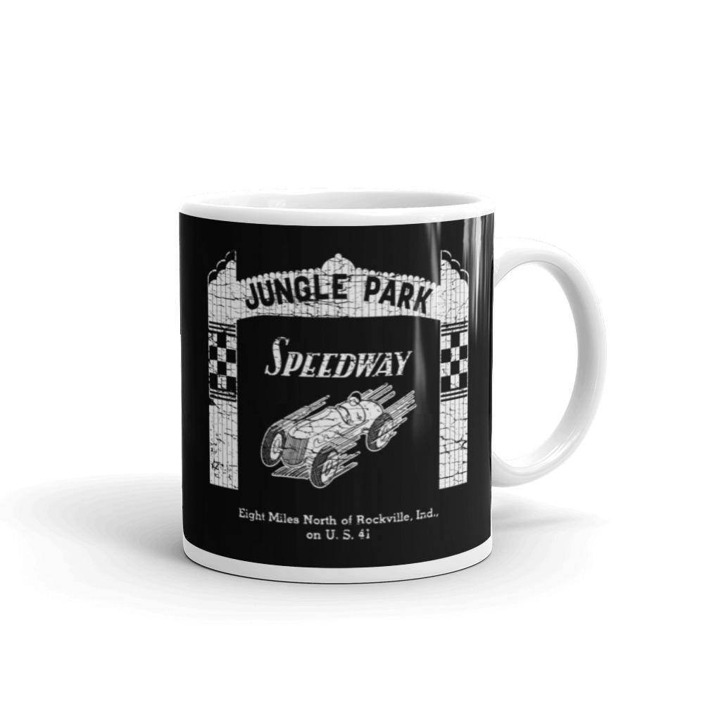 Jungle Park Speedway 11-ounce coffee mug Parke County Indiana