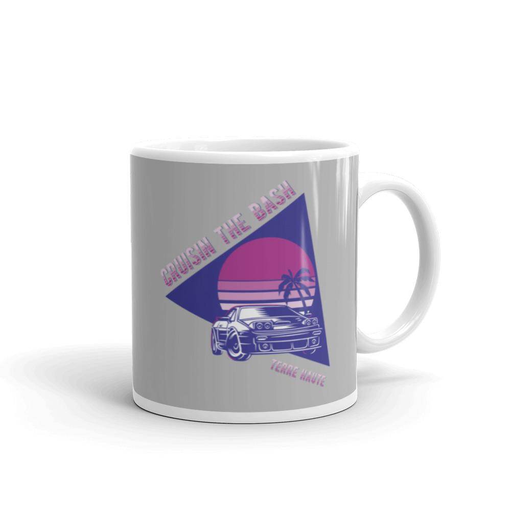 Cruisin' The 'Bash - 80s-90s Vibe - Terre Haute Indiana  -  Coffee mug - EdgyHaute