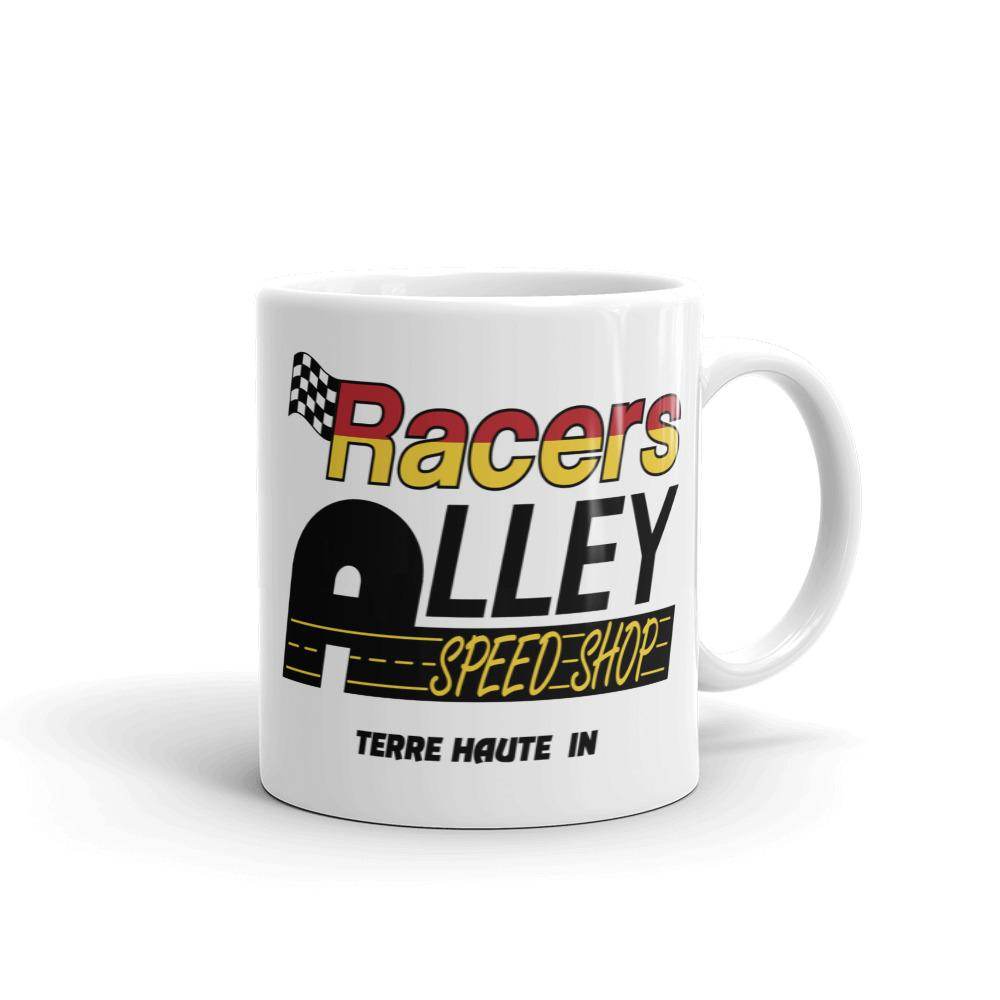 Racers Alley Speed Shop - Terre Haute Indiana  -  Coffee Mug - EdgyHaute