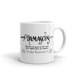 Damascus Bicycles - Terre Haute Manufacturing - Terre Haute Indiana  -  Coffee mug - EdgyHaute