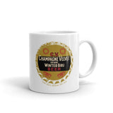 Champagne Velvet Winter Bru (cap) - Terre Haute Indiana  -  Coffee Mug - EdgyHaute