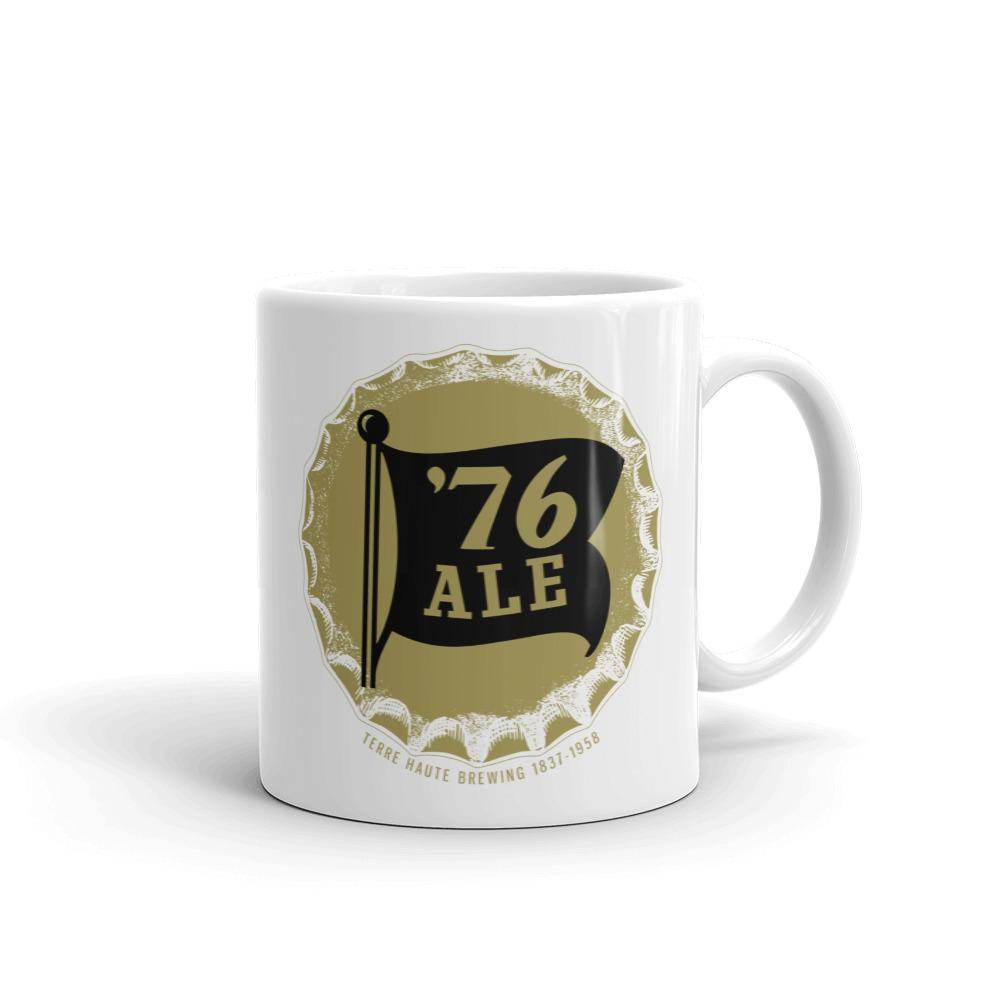 76 Ale (cap/design 1) - Terre Haute Indiana  -  Coffee Mug - EdgyHaute