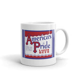 America's Pride Lager (label) - Terre Haute Indiana  -  Coffee Mug - EdgyHaute
