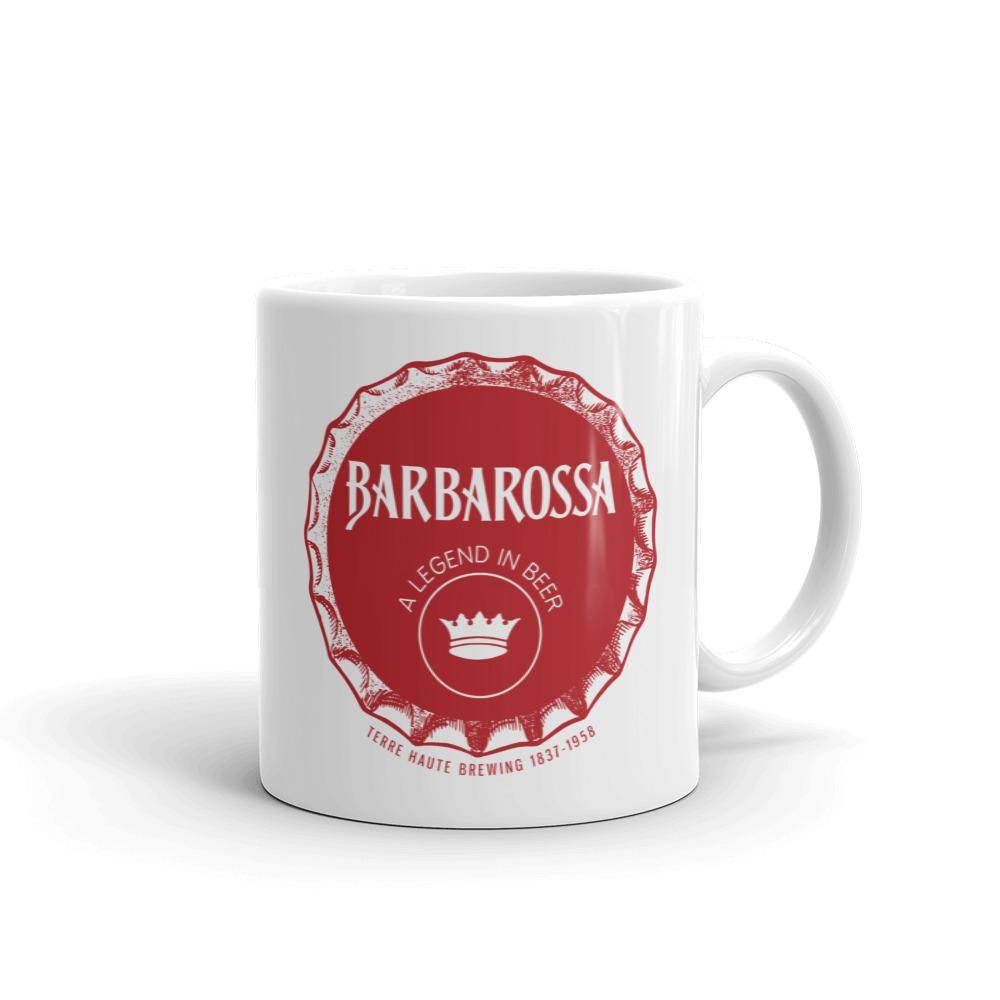 Barbarossa Beer (cap) - Terre Haute Indiana  -  Coffee Mug - EdgyHaute