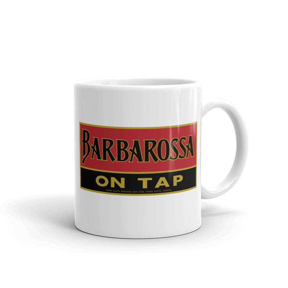 Barbarossa Beer (sign 2) - Terre Haute Indiana  -  Coffee Mug - EdgyHaute
