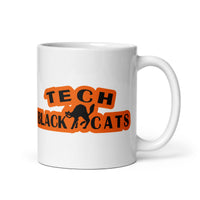 Gerstmeyer HS Black Cats - Tech Black Cats  -  Coffee mug (white) - EdgyHaute