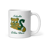 Schulte HS Golden Bears - golden bears design  -  Coffee mug (white) - EdgyHaute