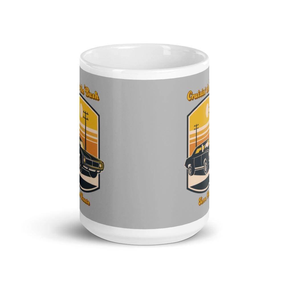 Cruisin' The 'Bash - 60s-70s Vibe - Terre Haute Indiana  -  Coffee mug - EdgyHaute