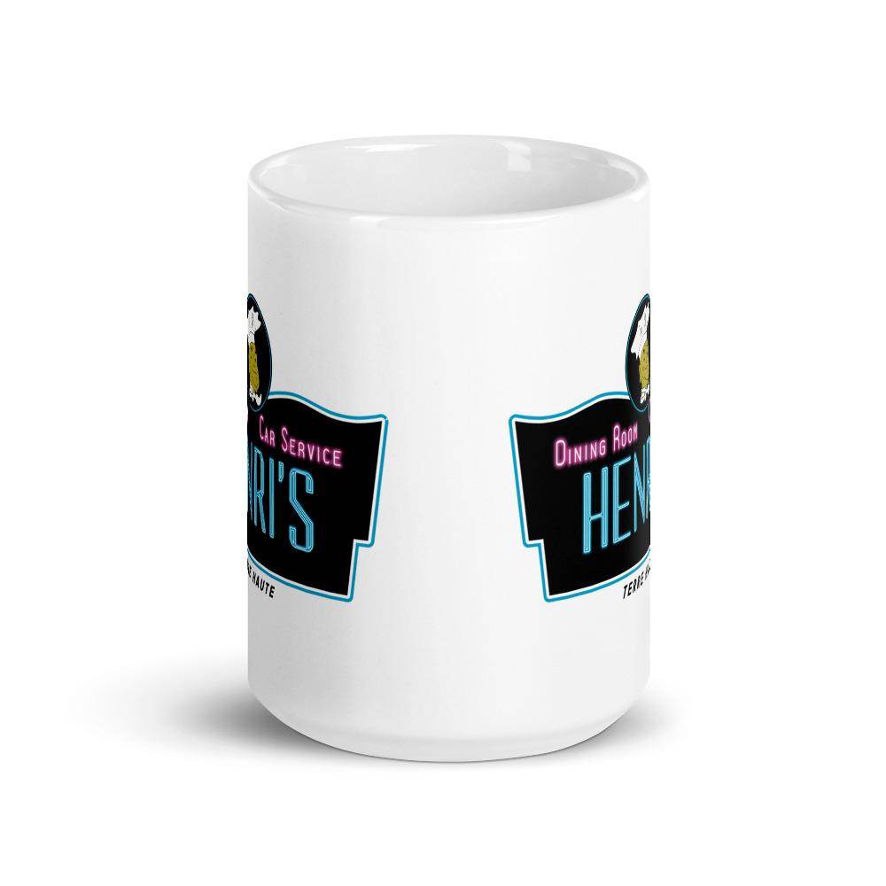 Henri's Restaurant and Drive-In - Terre Haute Indiana  -  Coffee mug - EdgyHaute