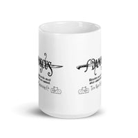 Damascus Bicycles - Terre Haute Manufacturing - Terre Haute Indiana  -  Coffee mug - EdgyHaute