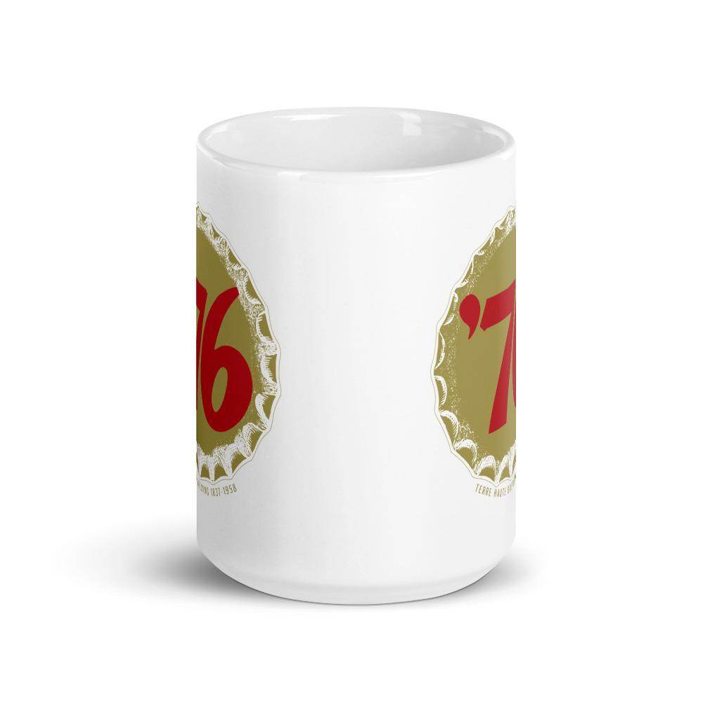 76 Ale (cap/design 2) - Terre Haute Indiana  -  Coffee Mug - EdgyHaute