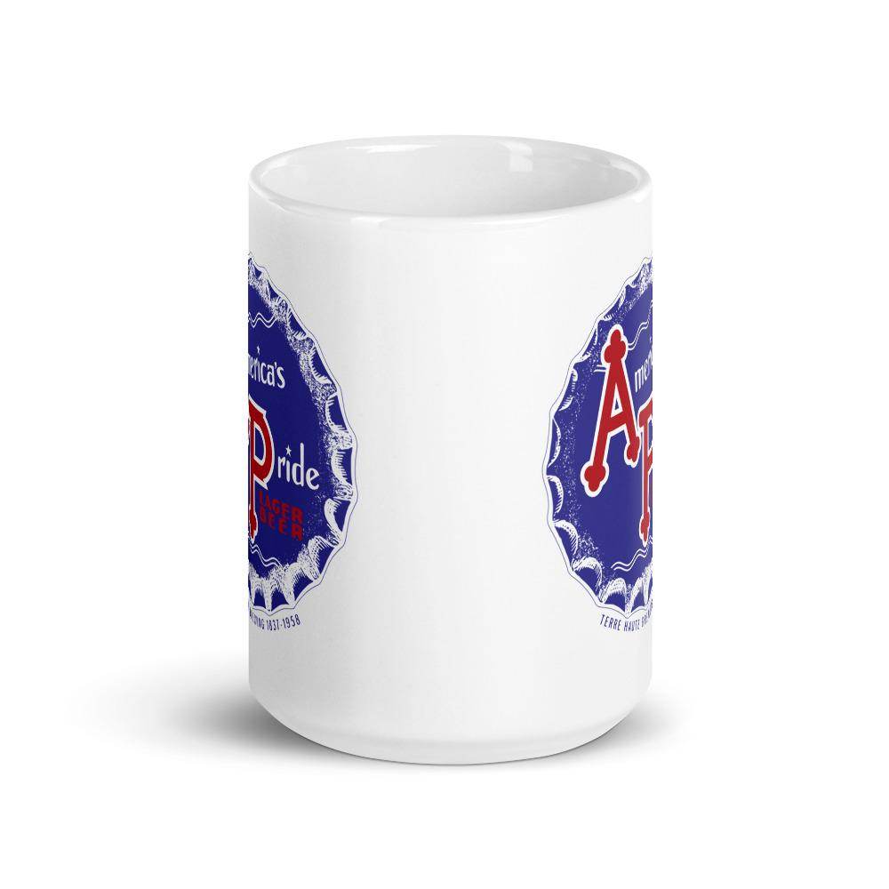 America's Pride Lager (cap) - Terre Haute Indiana  -  Coffee Mug - EdgyHaute