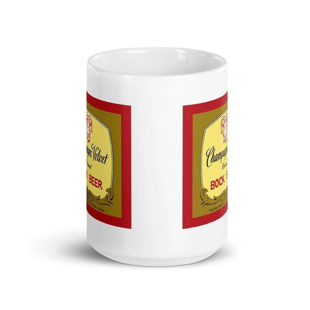 Champagne Velvet Bock Beer (label 1) - Terre Haute Indiana  -  Coffee Mug - EdgyHaute