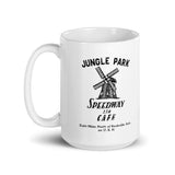 Jungle Park Speedway 15-ounce coffee mug Parke County Indiana
