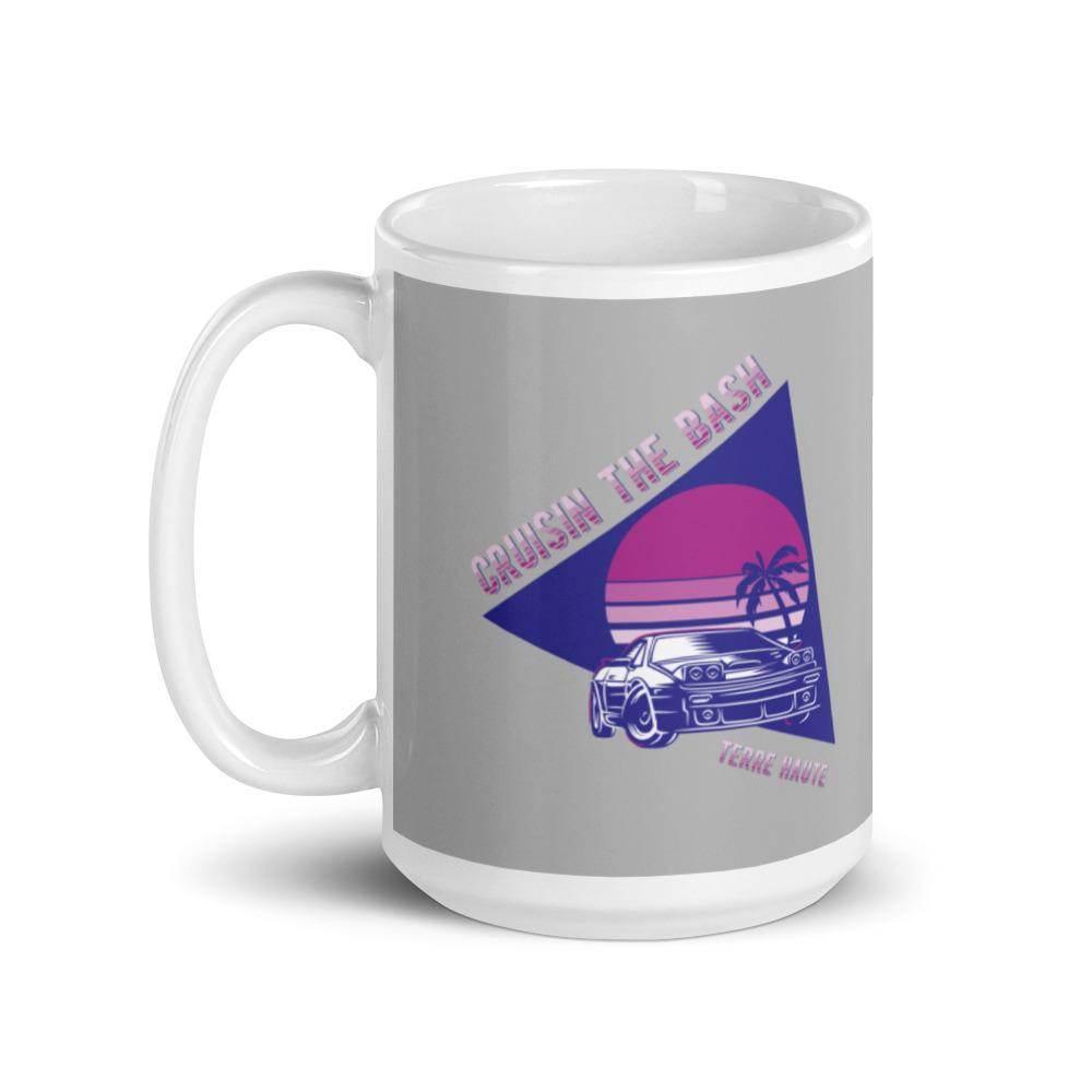 Cruisin' The 'Bash - 80s-90s Vibe - Terre Haute Indiana  -  Coffee mug - EdgyHaute