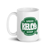 Kelly's Speed Shop - Terre Haute Indiana  -  Coffee Mug - EdgyHaute