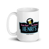 Henri's Restaurant and Drive-In - Terre Haute Indiana  -  Coffee mug - EdgyHaute