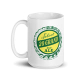 20 Grand Cream Ale (cap) - Terre Haute Indiana  -  Coffee mug - EdgyHaute