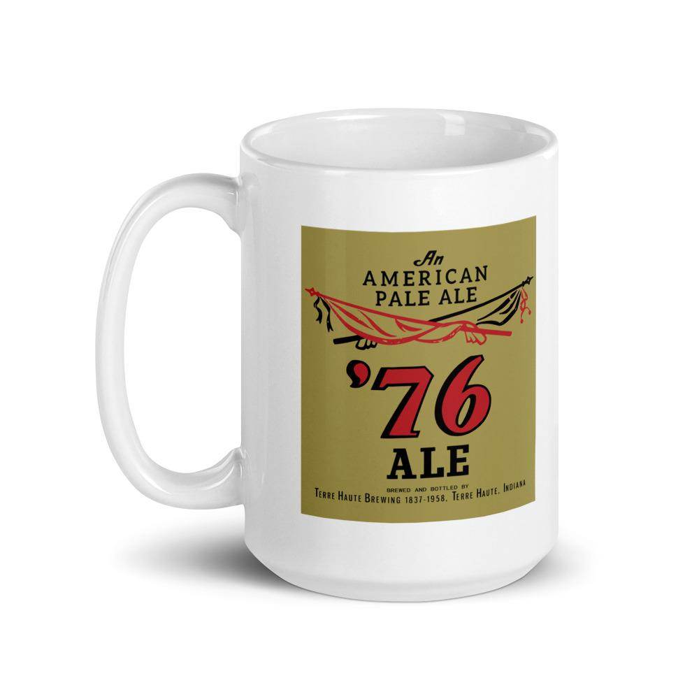 76 Ale (bottle label) - Terre Haute Indiana  -  Coffee Mug - EdgyHaute