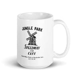 Jungle Park Speedway 15-ounce coffee mug Parke County Indiana
