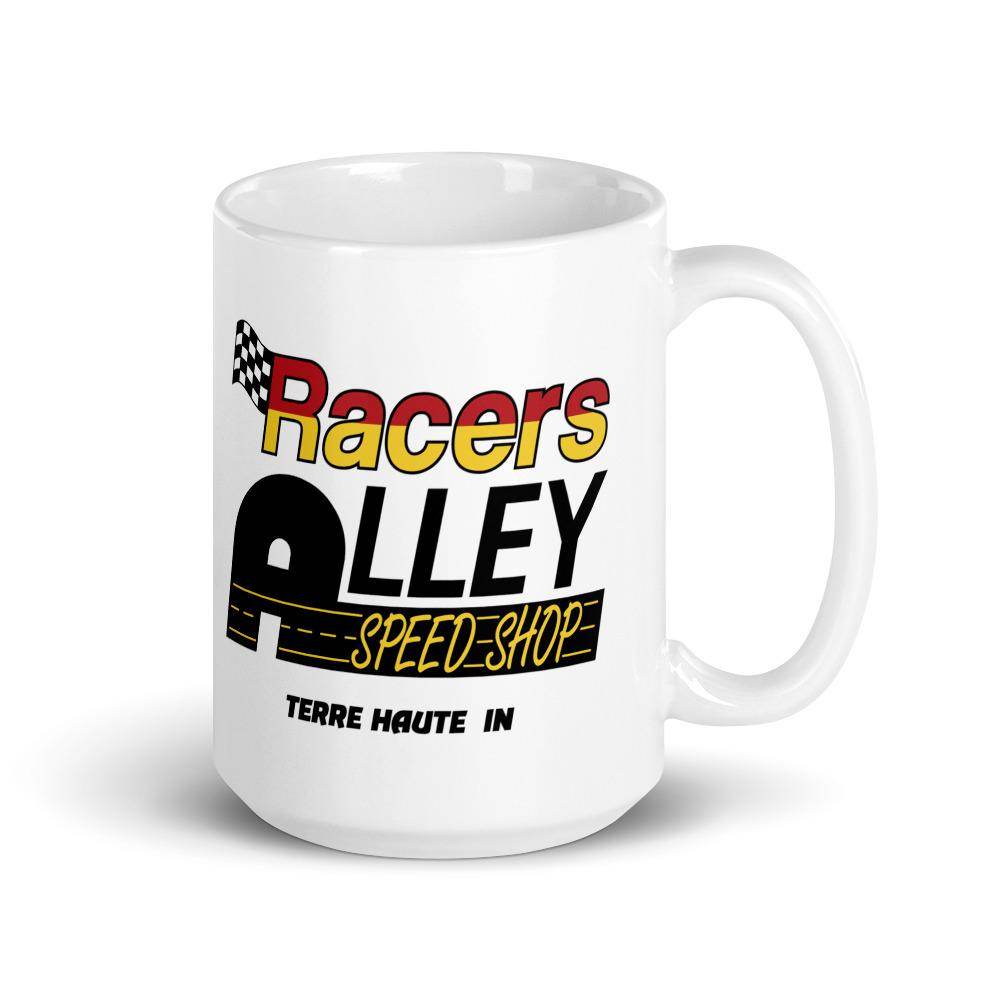 Racers Alley Speed Shop - Terre Haute Indiana  -  Coffee Mug - EdgyHaute