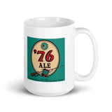 76 Ale (can label) - Terre Haute Indiana  -  Coffee Mug - EdgyHaute