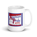 America's Pride Lager (label) - Terre Haute Indiana  -  Coffee Mug - EdgyHaute